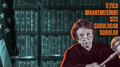İltica Mahkemesinde Sorulan Sorular